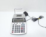 Canon P23-DH V Printing Calculator w Clock Calendar Power Cord 2 Color P... - £19.39 GBP