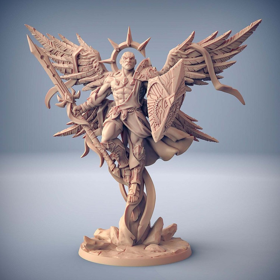 3D Printed Artisan Guild Sol the Holiest Epic Bosses 28mm 32mm - $10.02+