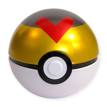 Level Ball Pokemon Collectible Tin: Yellow, Red, and Black Pokeball (Empty) - £9.63 GBP