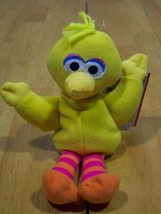 Tyco Sesame Street BIG BIRD 8&quot; Plush Stuffed Animal NEW - $15.35