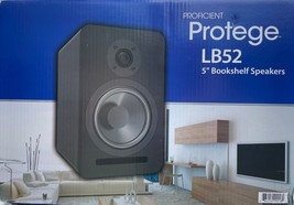 PROFICIENT - LB52 - 5&quot; Protege Bookshelf Speakers - Matte Black - 6Ω - Pair - £196.68 GBP