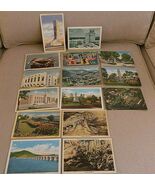 15 US Cities &amp; States Postcards 1940&#39;s w 9 Postmarked All take 1 cent st... - €5,96 EUR
