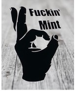 Fucking mint vinyl sticker Decal,Laptop Decal,Tumbler Decal, Coffee mug ... - $9.60 CAD