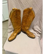 Vintage Tony Lama women’s cowboy boots Size 5 - £53.73 GBP