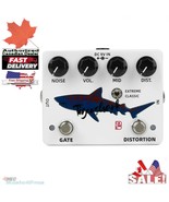 CALINE DCP-09 TIGERSHARK Metal Distortion + Noise Gate 2-in-1 Guitar Ped... - $83.76 CAD