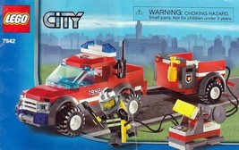 Instruction Book Only For LEGO CITY Off-Road Fire Rescue 7942  - £4.34 GBP