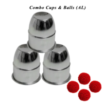 Combo Cups &amp; Balls (AL) by Premium magic - Trick - $23.71