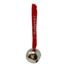 I Believe Nickel Plated Jingle Sleigh Bell Christmas Tree Ornament Decor... - $12.85