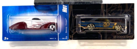 2010 Hot Wheels 50TH Anniversary Black Gold &#39;68 Dodge Dart &amp; 2002 Swoop ... - $9.50