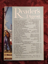 Readers Digest June 1951 William Bullitt Jimmy Durante J P Mcevoy Carl A Spaatz - £6.51 GBP