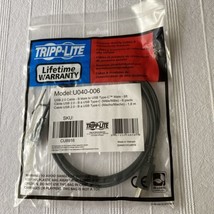 Tripp Lite 6ft USB 2.0 Cable B Male to USB Type-C USB-C Male - £11.22 GBP