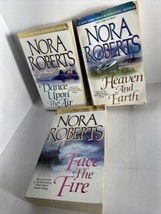 Nora Robert’s Three Sisters Island Trilogy Dance Upon Air,Heaven and Earth,Face - £10.11 GBP