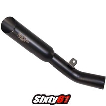 Voodoo Exhaust GSXR 750 2008-2021 2022 2023 2024 2025 Suzuki Slip On Bla... - $269.99