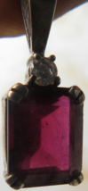 Red Garnet pendant - £719.28 GBP