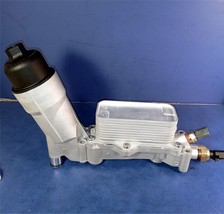 Aluminum Engine Oil Cooler Filter Housing Fits 11-16 Dodge Jeep Chrysler... - £38.05 GBP