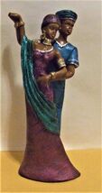African Prince &amp; Princess Ceramic Ebony Figurine by: Shiah Yih  - $4.90