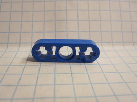 Lego Technic Part #6632: Blue- 1x3 Thin Liftarm, Axle Hole Ends - $0.10