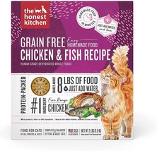 Honest Kitchen Cat Grain Free Dehydrted Chicken Whitefish 2Lb - £41.91 GBP