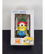 Kurt Adler Despicable Me CARL w Christmas Hat Ornament Minion Christmas - $12.82