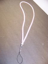 Pastel Pink &amp; Sparkles Cell Phone Lanyard w/ Detachable Clip - $7.19