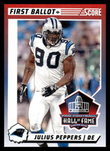 2024 Score First Ballot #1 Julius Peppers NM-MT Panthers ID:75475 - $2.47