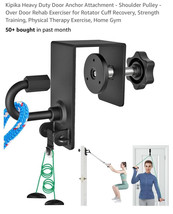 Heavy Duty Door Anchor Attachment - Shoulder Pulley - Over Door Rehab Ex... - $29.58