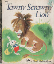 Tawny Scrawny Lion 1952 A Little Golden Book #304-23 - $4.00