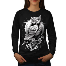 Illuminati Owl Bird Jumper Conspiracy Women Sweatshirt - £15.17 GBP