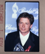 1997 Michael J Fox at 23rd People&#39;s Choice Awards Celebrity Transparency... - $9.49