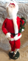 Byers Choice Talbots Exclusive Christmas Caroler Dancing Santa Claus Gar... - £48.45 GBP