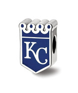 SS MLB  Kansas City Royals KC in Pennant with Crown Enamel - $68.85
