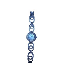 Brighton STARDUST Watch Silver tone New Battery Bracelet Band Crystal Ac... - $386.27 MXN