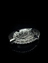 Nickel Chrome Plated Bird Ashtray Measures 6.75" L x  5.25" W image 11