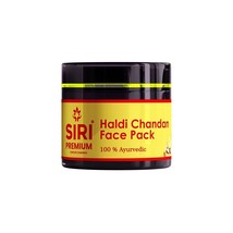 Siri Premium Haldi Chandan Herbal Face Pack For Tan Removal &amp; Glowing Skin 100gm - £28.51 GBP