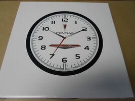 Quartz Pontiac GTO Grand AM GTP Licensed GM Black White Wall Clock WARPED - $20.95 CAD