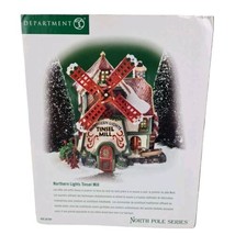 Department 56 Northern Lights Tinsel Mill 56704 North Pole Series Christmas Hous - $40.00