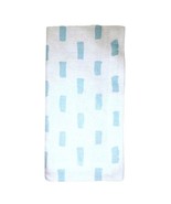 Anthropologie 4 Sky Blue + Ivory Napkins by Pehr Linen Cotton Blend 20&quot;x... - £26.14 GBP