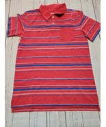 Cat &amp; jack xxl 18 red short sleeve polo shirt - £7.92 GBP