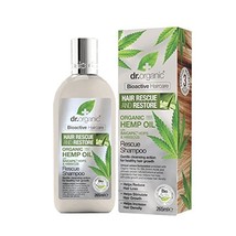 Dr Organic Hemp Oil Rescue Shampoo 265ml  - £20.54 GBP