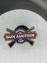 Gun Auction Established 1998 Hat Lapel Pin - $11.88