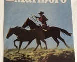 Vintage Marlboro Cigarettes 1978 Print Ad pa4 Cowboy - £7.00 GBP