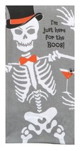 Kitchen Towel Kay Dee Designs I&#39;m Here for the Boos Skeleton Glass Dual ... - £7.07 GBP