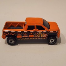 2005 Matchbox GMC Terradyne MBX Construction 5pk Orange Loose Pickup truck Loose - £1.39 GBP