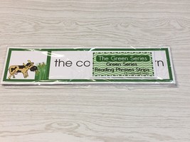 The Green Series - Reading Phrases Strips (24 Strips) Montessori Deluxe Set - £13.56 GBP