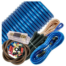 Audiotek 4 Gauge Amp Kit Amplifier Install Wiring Complete 4 Ga Wire 320... - $51.99