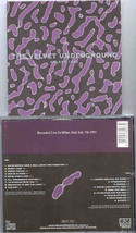 Lou Reed / Velvet Underground - Velvet 1993 ( 2 CD set ) ( Live In Milan . Italy - £24.22 GBP
