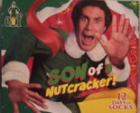 NEW 12 Days Of Socks ELF Shoe Size 6-12 NIB Gift Son of a Nutcracker WB - $17.99