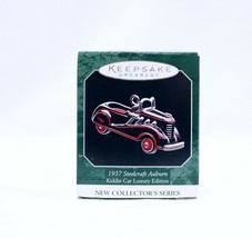 VINTAGE 1998 Hallmark Keepsake Christmas Ornament Mini 1937 Steelcraft Auburn - £11.73 GBP