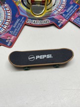 Pepsi Mini Skateboard Maneuvers Keychain New 1990’s Fingerboard Tech Dec... - £6.26 GBP