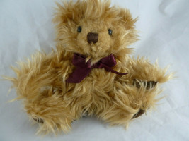 Russ Berrie Baby Gregory Teddy Bear 5&quot; isittng Plush Carol Lynn Rossel Waugh - £16.06 GBP